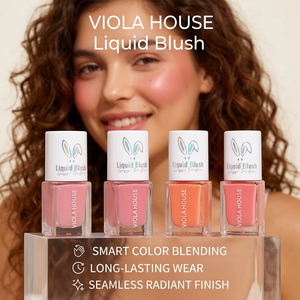 Fard à joues liquide professionnel, teinte crémeuse pour les joues, éclat rosé, longue tenue, imperméable, mélange sans traces, maquillage pour tous les tons de peau - Product Image 1