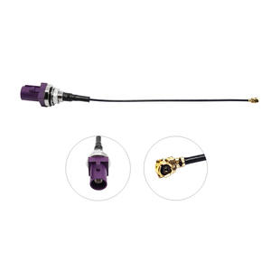 FAKRA série Pigtail Farka D à UFL U.FL prise femelle pour Mini 1.37mm câble de raccordement coaxial connecteurs de voiture fil câble assemblage - Product Image 1