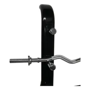 Infinit IF-RB5B Rastrelliera Porta Pesi in Metallo Nero a 5 Livelli, Attrezzatura Fitness Pieghevole con Logo Personalizzato - Product Image 2