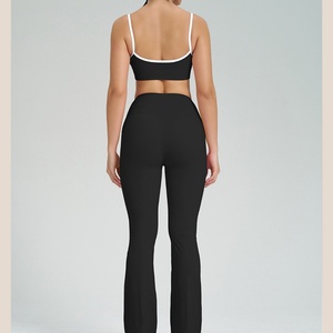 Conjuntos Deportivos Personalizados LuLu, Modernos y Cómodos, para Entrenamiento de Yoga, que Absorben la Humedad, Conjuntos de Ropa Deportiva de 3 Piezas para Mujer - Product Image 5