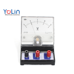 Amperometro Analogico DC da Pannello, Misuratore di Corrente per <span class=keywords><strong>Educazione</strong></span> <span class=keywords><strong>Fisica</strong></span> 0~0.6A 0~3A 2.5, Decorazione per Aula Scolastica Henan - Product Image 1