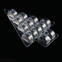 Barquettes en plastique PET de qualité alimentaire pour macarons de forme irrégulière, emballages de pâtisserie, barquettes blister pour macarons
