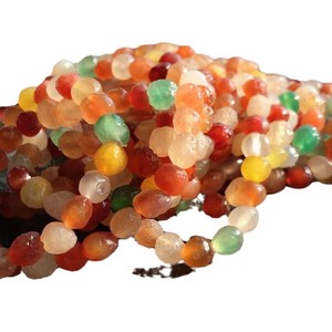 Bracelet en agate naturelle de haute qualité, de <span class=keywords><strong>forme</strong></span> irrégulière, pour la guérison par le <span class=keywords><strong>Feng</strong></span> <span class=keywords><strong>Shui</strong></span>, vente en gros d'usine - Product Image 5