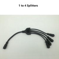 Connecteur de fil électrique M12 M14 M15 M8 IP67 mâle femelle 2 3 4 broches câble d'alimentation LED connecteur étanche