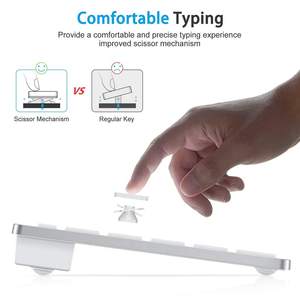 Fcc Ultra-thin Oem All in One Computer <b>Bluetooth</b> Cheapest Combo Full Kit Keyboard and <b>Mouse</b> - Product Image 4