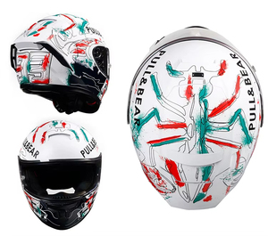 <span class=keywords><strong>2023</strong></span> nouveau casque intégral casque de moto couverture moelleux Ski vélo casque moto accessoires - Product Image 6