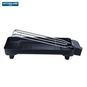 Parrilla y Horno Eléctrico Antiadherente <span class=keywords><strong>de</strong></span> Color Personalizado con Control <span class=keywords><strong>de</strong></span> Temperatura Ajustable, Cocina Interior sin Humo para Cocina <span class=keywords><strong>de</strong></span> Hotel - Product Image 6