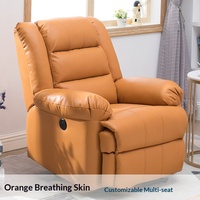 Fauteuil inclinable électrique individuel de première classe, style capsule spatiale, fauteuil à bascule fonctionnel pour personnes âgées et petits espaces