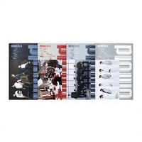 MONSTA X 3er Álbum Coreano [Unfold] (Versión Heartbreak) / Versión Thirst Ver. / Heal Ver. / Versión en vivo/real/realista. CD Oficial para Todas las Edades