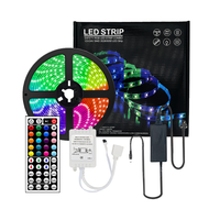 Ensemble de bandes lumineuses 5050RGB 12V basse tension 44 touches LED bande lumineuse de fond TV