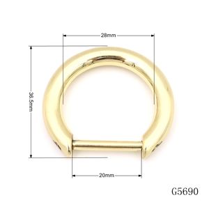 حلقة <span class=keywords><strong>D</strong></span>-قوس مفتوحة تصميم مخصص المسمار حلقة مفتوحة <span class=keywords><strong>D</strong></span> مشبك الملحقات الأجهزة - Product Image 2