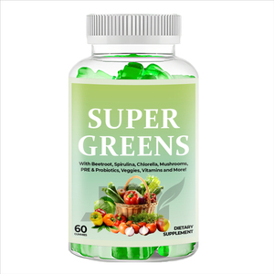 مكملات غذائية عضوية من الخضروات الفائقة على شكل حلوى جومي للترطيب اليومي، خلطة سوبر فود بالجملة تحت علامة تجارية خاصة - Product Image 1