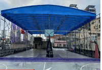 Toldo retráctil motorizado personalizado, toldo móvil plegable impermeable para garajes, jardines y estacionamientos