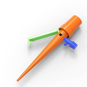 Arroseur automatique goutte à goutte vert/orange pour plantes d'intérieur LH-0031 – Débit d'eau réglable pour une distribution précise - Product Image 2