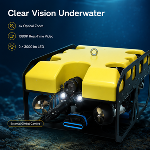 Equipo de Respuesta a Desastres para Rescate en Puentes y Ríos, Robot <span class=keywords><strong>Submarino</strong></span> <span class=keywords><strong>ROV</strong></span> Subacuático - Product Image 5