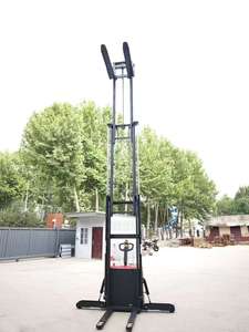 냉동식품 및 유제품 저장용 내한성 스탠딩 드라이브 전동 스태커 - Product Image 1