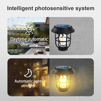Lampes solaires LED d'extérieur à détecteur de mouvement, étanches IP65, blanc chaud, lampes solaires pour allée, lampes solaires à piquet