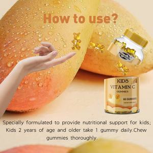 OEM/ODM Hot Sales <b>Kids</b> <b>Vitamin</b> <b>C</b> Gummies Supplemens <b>for</b> Teenagers and Children - Product Image 3