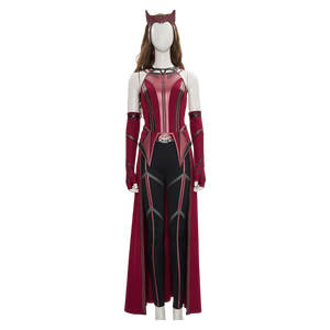 Disfraces de cosplay personalizados de la Bruja Escarlata para adultos, inspirados en la <span class=keywords><strong>película</strong></span> de televisión de Halloween, para actuaciones en eventos. - Product Image 1