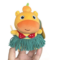 Pendentif en peluche TOYI Capybara Lulu Série Fantaisie, accessoires mignons pour la tête et les vêtements, porte-clés de sac de poupée, cadeau unisexe en polyester