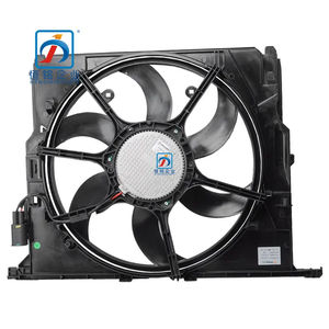 Suministro de fábrica, montaje de ventilador de refrigeración de radiador de coche eléctrico de 12V, piezas de automóvil para <span class=keywords><strong>BMW</strong></span> - Product Image 1