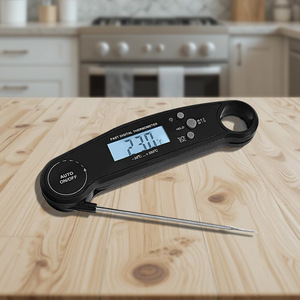 Factory Direct Sale High Quality Foldable BBQ and Oven <b>Thermometer</b> 1-Year Warranty 1-year Warranty <b>Thermometer</b> - Product Image 1