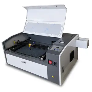 Pemotong Laser Desktop Redsail 3050 Promosi untuk Akrilik Kulit