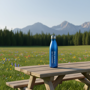 Gourde isotherme personnalisée avec logo, 500 ml, en acier inoxydable, pour le bureau et les activités de plein air - Product Image 2