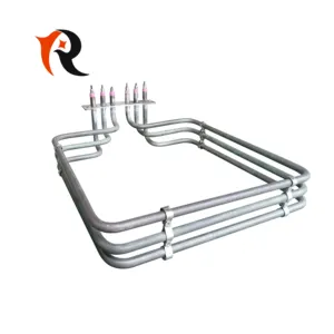 Industrial tubular heating rod electric 8400W 400V tubular heater with AISI321 material