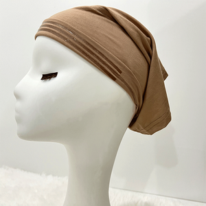 Chống-trượt nhỏ giọt lớp phủ Muslim undercap Ice Cotton Stretchable nắp bên trong cho độc quyền cung cấp cho Úc - Product Image 3