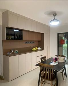 Muebles de Salón Modernos y Minimalistas Colocados Contra la Pared, Armarios de Comedor y Armarios que Ahorran Espacio - Product Image 5