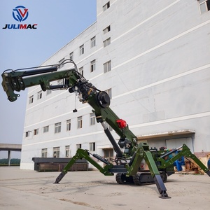Grúa Araña Móvil JULI 3T 5T 8T 10T con Pluma Telescópica, Elevación Pesada, Impulsada por Gasolina/Diésel/Eléctrica, Altura Máxima de 25m para Construcción - Product Image 5