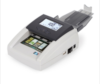 Machine à compter l'argent à affichage LED en plastique pour les devises américaines et multinationales, compteur de billets à grande vitesse (0,5 s/pièce)