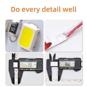 בהירות גבוהה smd2835 הוביל רצועה אור dc12v 8mm 180 נדלים/m צבע לבן רצועת סלון סלון סלון - Product Image 5