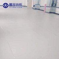Vente flash - Revêtement de sol en vinyle PVC de couleur personnalisée, tapis de danse en rouleau