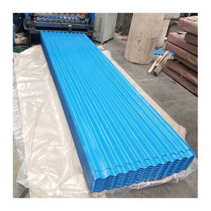 Tôle de toiture en métal ondulé en zinc de calibre 24, 8 pieds, revêtue de pierre/revêtue de sable, tôle de toiture en aluzinc en Jamaïque - Product Image 3