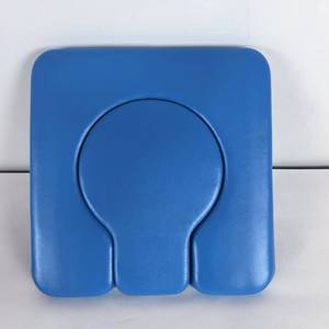 Coussin de siège de toilette à face ouverte, antidérapant, en cuir souple, remplacement pour personnes âgées, femmes enceintes, utilisation pour le massage et la santé - Product Image 2