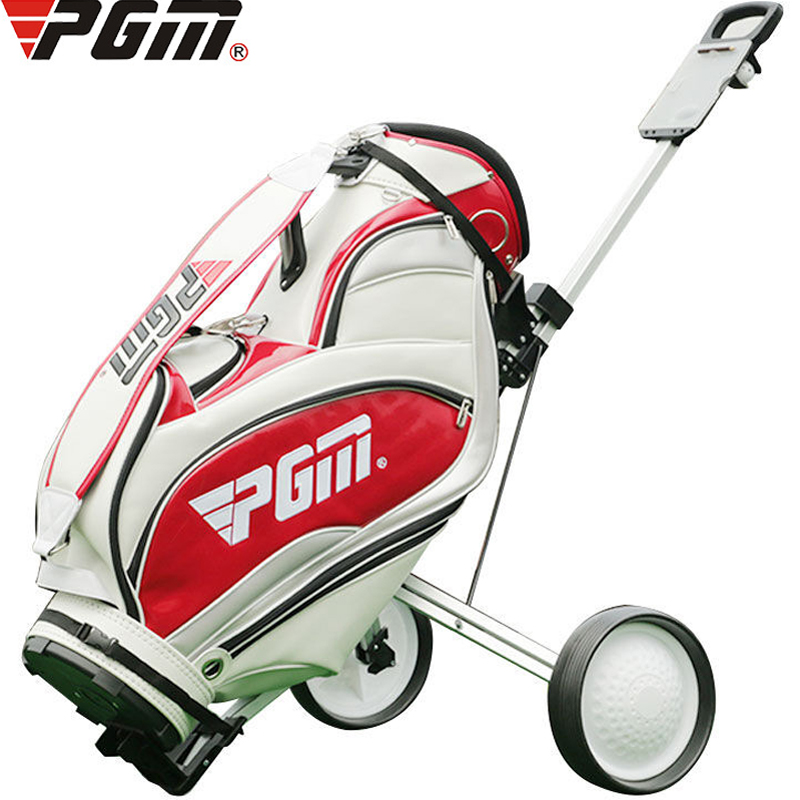 Складной 2 Колеса Тележка Для Гольфа Сумка Профессиональный открытый для игры в гольф спортивной подготовки Корзина Коляска матч багажа в аэропорту, проверьте Перевозчик