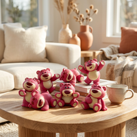 Lotso 2 Blind Box, Boneka Trendi, Hiasan Mobil, Figur Viral untuk Pelajar