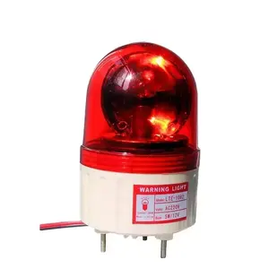 CE LTE1082 Mini Lâmpada de Rotação 80mm Luz de Advertência Vermelha