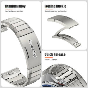 Bracelet en titane pour <span class=keywords><strong>Huawei</strong></span> Watch GT6 Pro 46 mm, bracelet en métal de luxe, bracelet de montre GT 6 Pro - Product Image 3