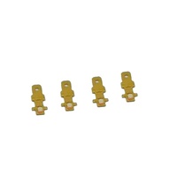 Borne de commutation en laiton de haute précision avec placage en zinc, tolérance de 0,01 mm, taille personnalisée pour panneaux de commande électriques industriels