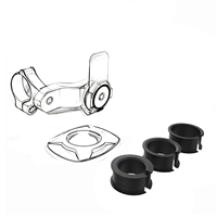 Support de téléphone pour moto et vélo Hongdak, support de téléphone portable pour guidon de vélo