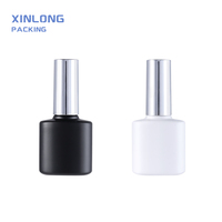 Esmalte de Uñas UV LED de 15 ml para Uso Industrial OEM/ODM con Tapa y Pincel, Marca XINLONG, Botella de Vidrio