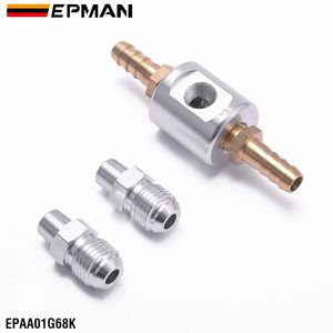 EPMAN misuratore di pressione del carburante adattatore 1/8 tipo billetta solida NPT per carburatore o sistema di iniezione di carburante EPAA01G68K - Product Image 4