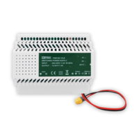 MiTEC 2023 nouvelle conception alimentation à découpage sans interruption avec batterie 18650 UPS 12V 66W 100W