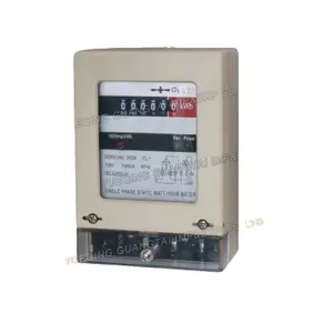 High Quality DEM312AG Class 1 single phase front board electric Power energy meter