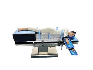 לוח מיקום, לוח מיקום כירורגי לכיוון צירי, לשולחן ניתוח להחלפת מפרק ירך של המטופל - Product Image 4