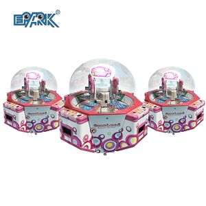 सिक्का संचालित बच्चों मनोरंजन मोचन खेल मशीन मिठाई भूमि 4 पुश कैंडी क्लाव क्रेन खेल क्लो मशीन - Product Image 5