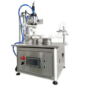 Máquina Automática de Llenado y Tapado con Mesa Giratoria, Aplicable para Perfumes, Aceites Esenciales, Cosméticos, Spray, Enjuague Bucal, Vinos y Otros Productos - Product Image 4